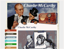 Tablet Screenshot of charliemccarthy.org